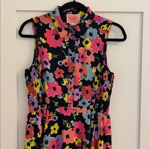 Kate Spade Floral Bouquet Midi Dress